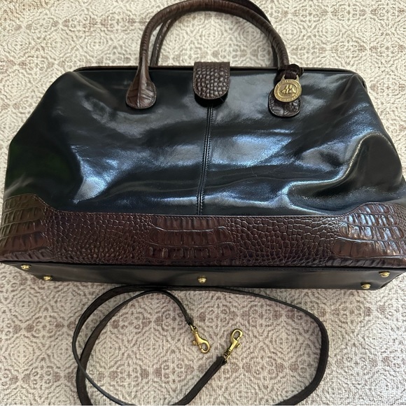 Brahmin Black Tuscan Katrina Bag - Picture 4 of 9